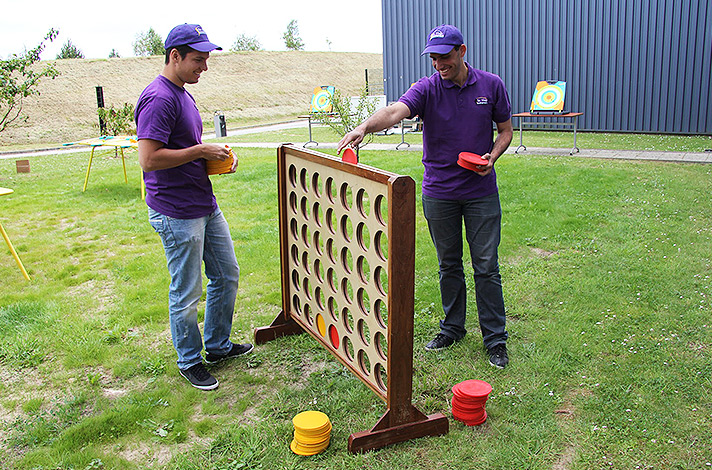 Location jeu en bois géant Billard hollandais